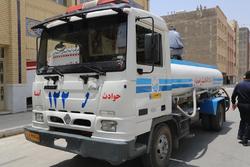 توزیع بیش از35 هزار لیتر آب با استفاده از 438 دستگاه تانکر آبرسانی سیار در مناطق دچار تنش آبی