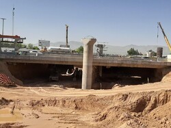 پل غیرهمسطح شهید قاسم سلیمانی در اردبیل افتتاح می‌شود‌
