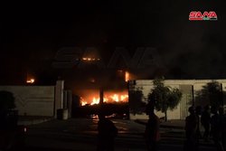 ۵ کشته و۷ زخمی در پی وقوع حریق در شهرک صنعتی «حلب»