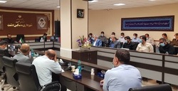 نشست صمیمی اعضای شورای اسلامی مشکین دشت با شهردار و مدیران شهرداری