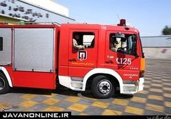 آتش‌سوزی در ۲۰ غرفه بازار گل محلاتی