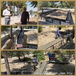 آغاز احداث سرویس بهداشتی بوستان گلها در مشکین دشت