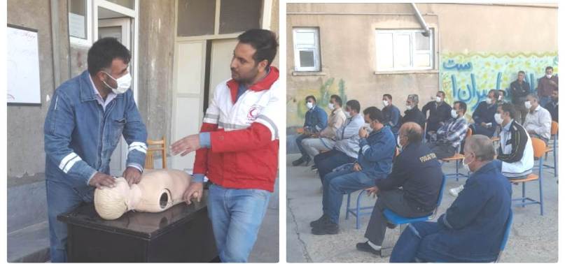 کلاس آموزشی امداد و نجات در تکاب برگزار شد