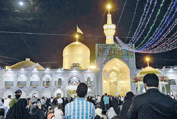 اجرای پویش «ایران، خانه امام رضا (ع)» در بوشهر