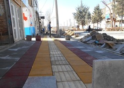 مناسب سازی معابر اصلی کرج برای معلولان