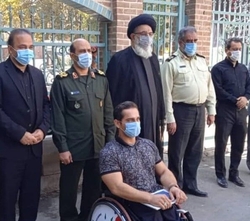 تجلیل امام جمعه کرج از مدال آوران البرزی پارالمپیک ۲۰۲۰