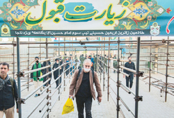 استقرار امکانات سپاه در مرز مهران برای بازگشت زائران