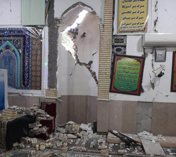 امداد‌رسانی نیرو‌های جهادی سپاه و بسیج به زلزله‌زدگان هرمزگانی