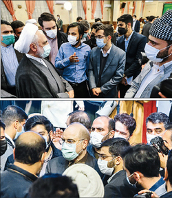 سران قوا در جمع دانشجویان مطالبه‌گر