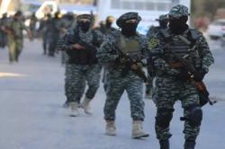 مانور نظامی مشترک گروه‌های فلسطینی در نوارغزه
