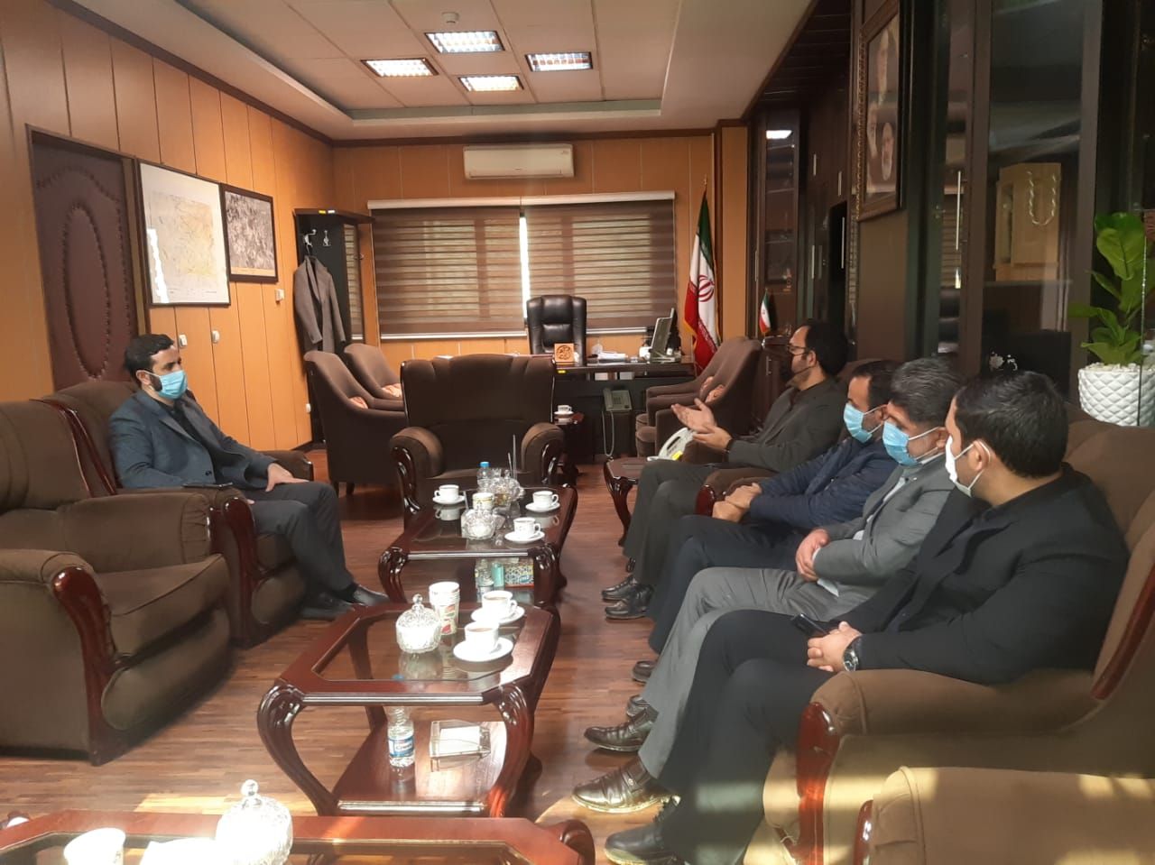 قدردانی حسین حبیبی از اقدامات انجام شده توسط راه آهن جمهوری اسلامی جهت راه اندازی بندر خشک آپرین