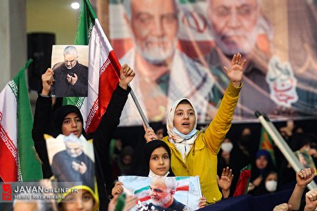 مراسم گرامیداشت سومین سالگرد شهادت حاج قاسم سلیمانی - ۲