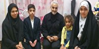 همسر شهید مدافع حرم: حاج قاسم گفت هروقت خواستی به من زنگ بزن و غرغر کن!
