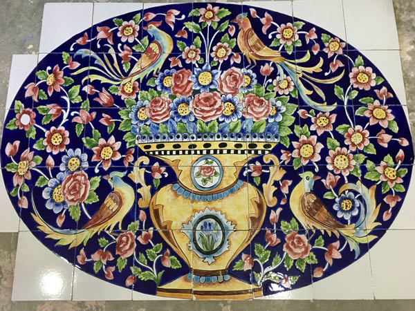 8 طرح کاشی قاجاری به گفته کاشی سنتی آرچی لرن