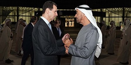 اعلام آمادگی بن زاید برای کمک به سوریه در تماس تلفنی با بشار اسد