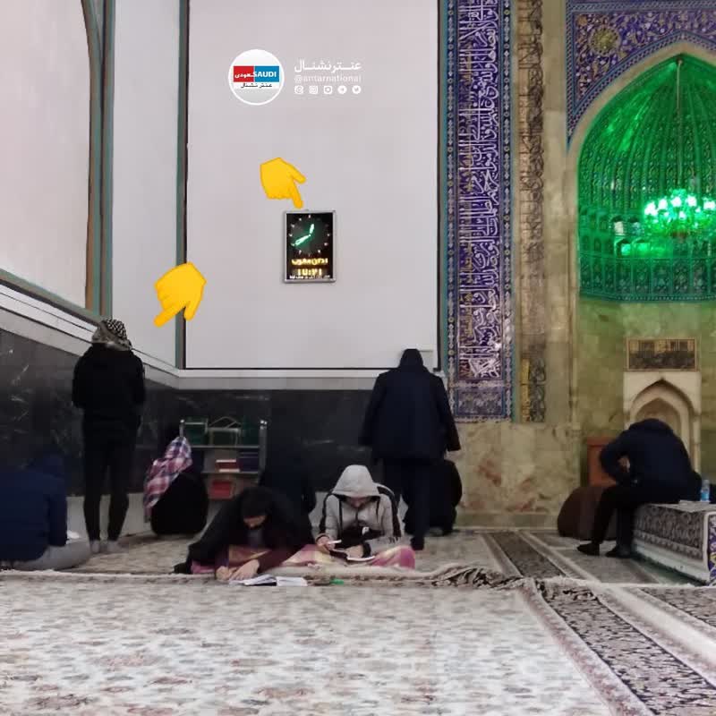 حضور در مراسم اعتکاف فوتبالیست مشهور حضور در مراسم اعتکاف فوتبالیست مشهور