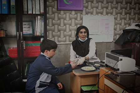 خدمت جهادی خادمیاران رضوی اسلامشهر در روستای ایرین