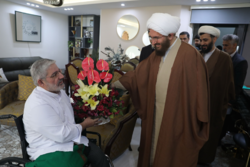 هیئت‌هایی از طرف رهبر معظم انقلاب با جانبازان دیدار کردند