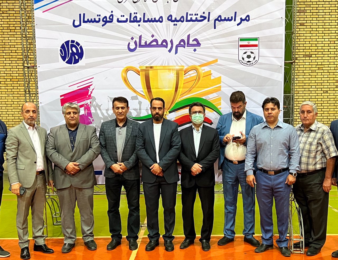 فينال مسابقات فوتسال جام رمضان شمالشرق تهران برگزار شد