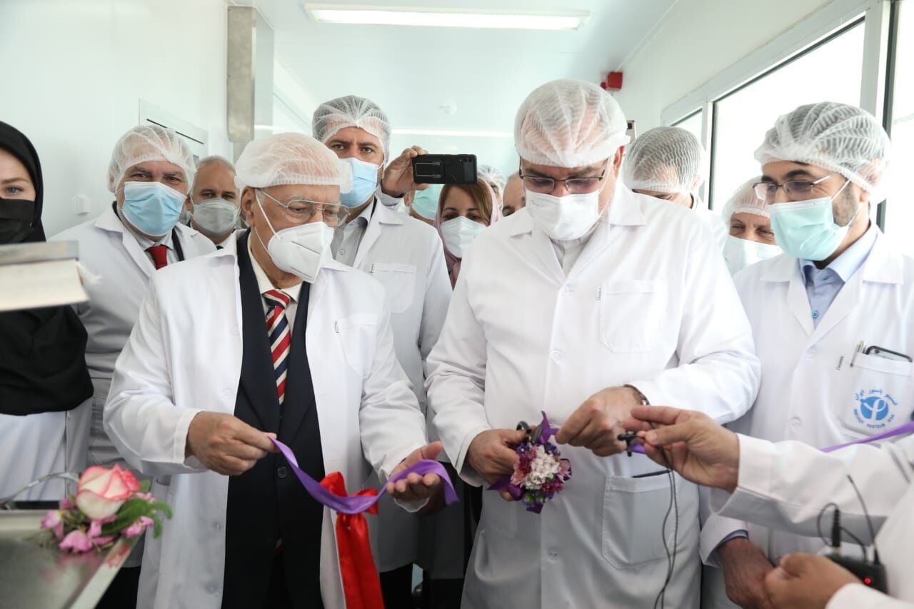 خط تولید واکسن موسسه انستیتوپاستور در البرز راه اندازی شد