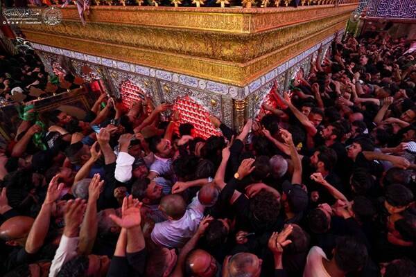 حال و هوای نجف اشرف در شب شهادت امیرالمونین (ع) +تصاویر