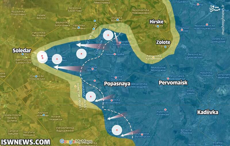 تلاش امریکا برای شکستن محاصره دریایی اوکراین +نقشه و تصاویر