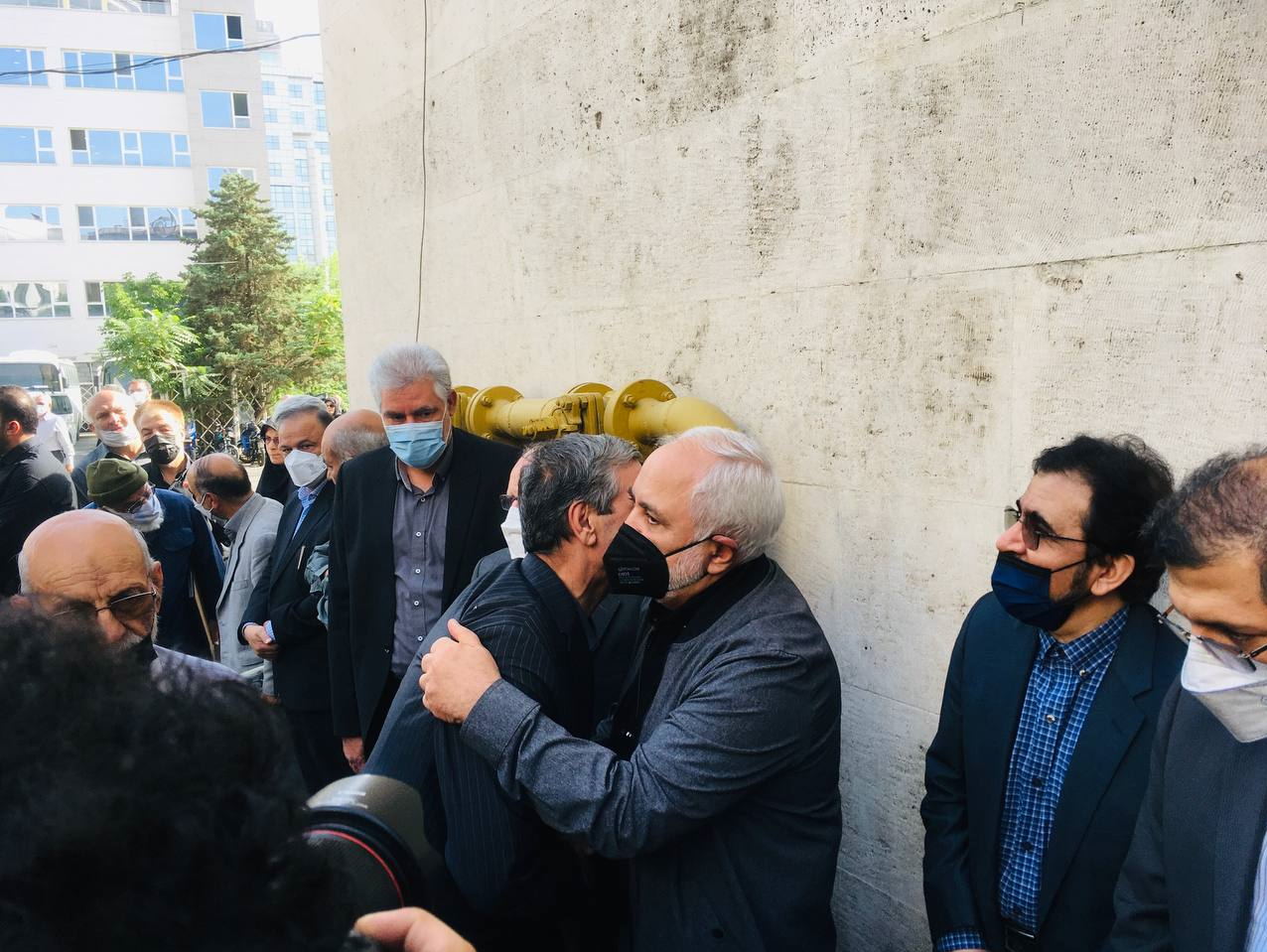 مراسم بدرقه پیکر حجت&zwnj;الاسلام دعایی برگزار شد