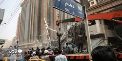 شمار جان‌باختگان حادثه ریزش ساختمان در آبادان به ۱۰ تن رسید