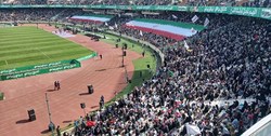 اجتماع ۱۰۰ هزار نفری «سلام فرمانده» در ورزشگاه آزادی تهران +تصاویر