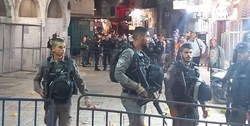 التهاب فلسطین اشغالی پیش از «راهپیمایی پرچم»؛ یورش شبانه نظامیان اشغالگر به مسجدالاقصی