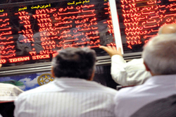 افت شاخص بورس در اولین روز هفته