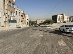آغاز عملیات تراش و روکش آسفالت خیابان شهیدان ثابتی و نسترن واقع در ده حسن آباد