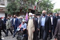 تقدیر نماینده ولی فقیه در استان و استاندار قزوین از حضور پرشور مردم در راهپیمایی روز قدس