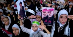 همخوانی نسخه عربی «سلام فرمانده» در شمال شرقی بصره +فیلم