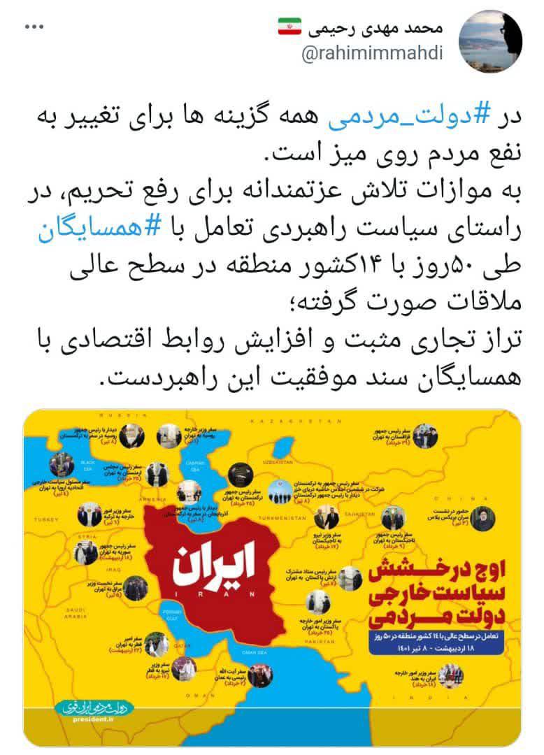 گزینه‌های دولت برای تغییر به نفع مردم