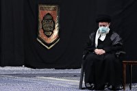 مراسم عزاداری شام غریبان حسینی با حضور رهبر معظم انقلاب اسلامی برگزار شد