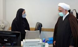 بازدید سه ساعته رئیس قوه‌قضاییه از دادگستری و دادسرای عمومی و انقلاب شهرستان دماوند