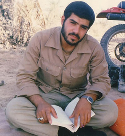 فرمانده گردان یا زهرا (س) در مکتب امام (ره) کربلایی شد