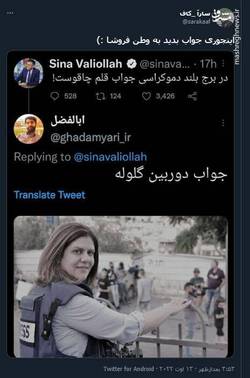 اینجوری جواب بدید به وطن فروشا