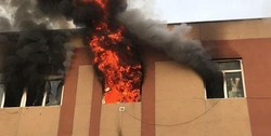آتش‌سوزی جان جوان ۲۷ ساله را در شهر سهند گرفت