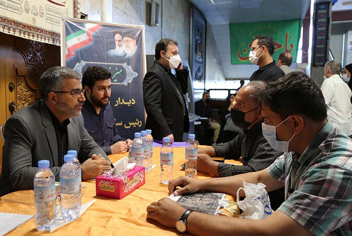 *ملاقات مردمی ۴ ساعته رئیس سازمان بازرسی شهرداری تهران با شهروندان *ملاقات مردمی ۴ ساعته رئیس سازمان بازرسی شهرداری تهران با شهروندان