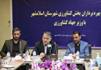 اسلامشهر قطب تولید در تامین امنیت غذایی استان تهران