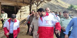 رئیس هلال احمر: ۲۳ تیم عملیاتی در منطقه سیل‌زده کن حضور دارند
