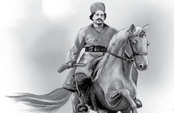 اهتزاز پرچم نهضت بیداری در بوشهر