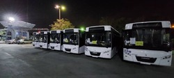 ٦دستگاه اتوبوس وارد اراك شد