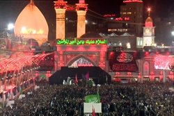 حضور میلیونها دلداده امام حسین(ع) در کربلا +فیلم