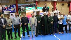 پایان مسابقات کشتی قهرمانی بسیج با پیشتازی تهران و مازندران