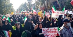 طنین شعارهای ضدآمریکا و اسرائیل در تهران