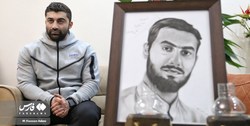 حجاری: اهدای مدالم به شهید علی‌وردی در مقابل کار او کوچک بود/ ورزشکاران باید تقدیر از شهدا را ترویج کنند