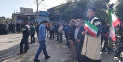 تشییع پیکر شهدای حادثه تروریستی ایذه